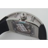 Richard Mille Diamond Limited Edition Steel Ladies SWISS ETA 7750 Valjoux Movement Watch
