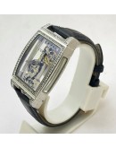 Corum Golden Bridge Diamond Steel Automatic Winding Watch