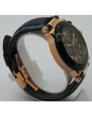 G C Chronograph Leather Strap Watch