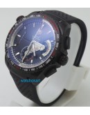 Tag Heuer Grand Carrera Calibre 36 ETA 7750 Valjoux Automatic Chronograph Rubber Strap Watch