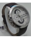 Maserati Ingegno White Dial Steel Watch