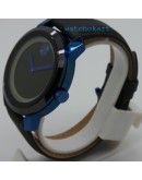 Movado Bold Leather Strap Watch