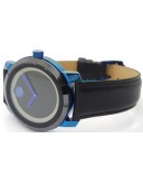 Movado Bold Leather Strap Watch