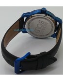 Movado Bold Leather Strap Watch