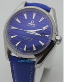 OMEGA Seamaster Aqua Terra PyeongChang 2018 Limited Edition Full Blue Watch