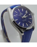 OMEGA Seamaster Aqua Terra PyeongChang 2018 Limited Edition Full Blue Watch