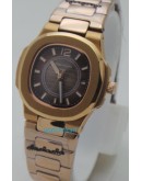 Patek Philippe Nautilus Smoke Grey Rose Gold Ladies Watch