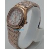 Patek Philippe Nautilus White Diamond Bezel Rose Gold Ladies Watch
