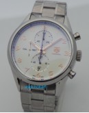Tag Heuer Carrera Calibre 1887 Chronograph Steel White Watch