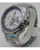 Tag Heuer Grand Carrera Calibre 36 Mens White Steel Watch