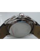 Tissot Couturier Chronograph Black Leather Strap Watch