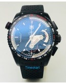 Tag Heuer Grand Carrera Calibre 36 ETA 7750 Valjoux Automatic Chronograph Rubber Strap Watch