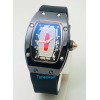 Richard Mille Limited Edition Black Ladies SWISS ETA 7750 Valjoux Movement Watch