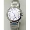 Cartier Ballon Bleu de Steel Swiss ETA Valjoux 7750 Movement Watch