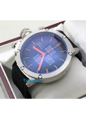 U Boat Classico Rubber Strap Watch