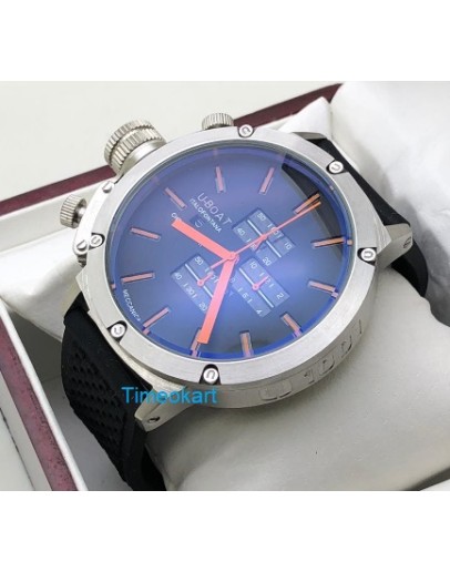 U Boat Classico Rubber Strap Watch