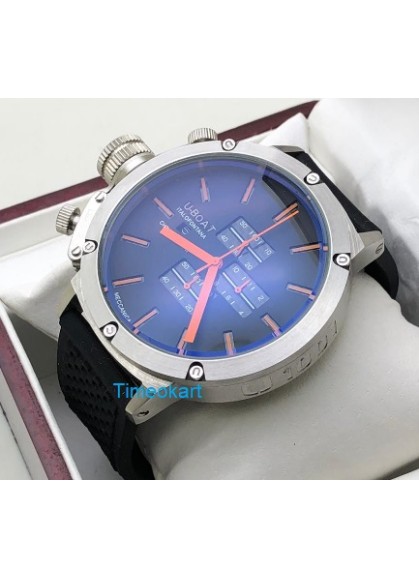 U Boat Classico Rubber Strap Watch