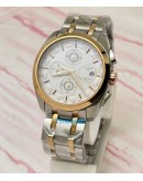 Tissot Couturier White Dual Tone Steel Bracelet Watch