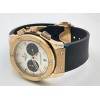 Hublot Classic Fusion Chronograph Rubber Strap White Watch